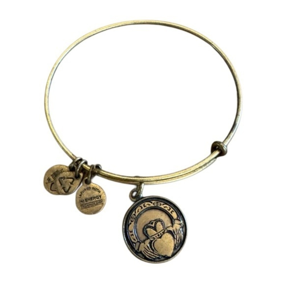 Alex and Ani Gold Charm Bracelet